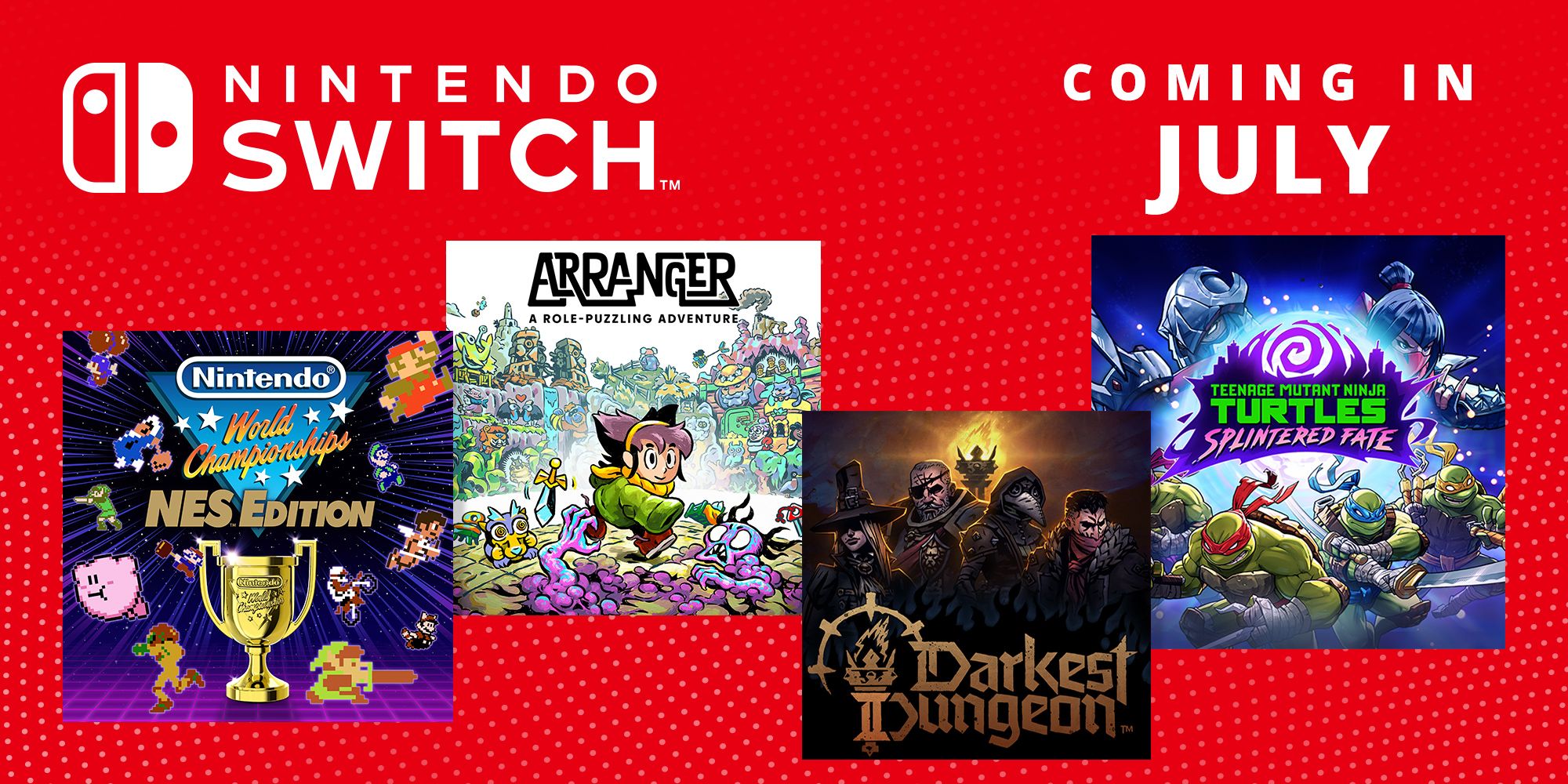 Upcoming Nintendo Switch games – July 2024