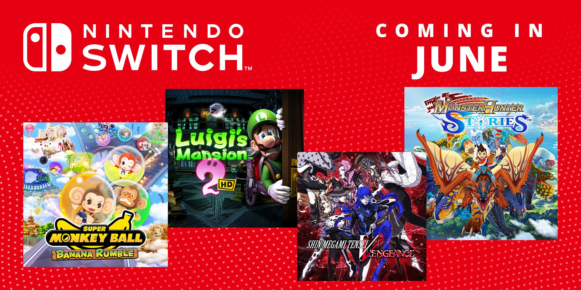 Upcoming Nintendo Switch games – June 2024