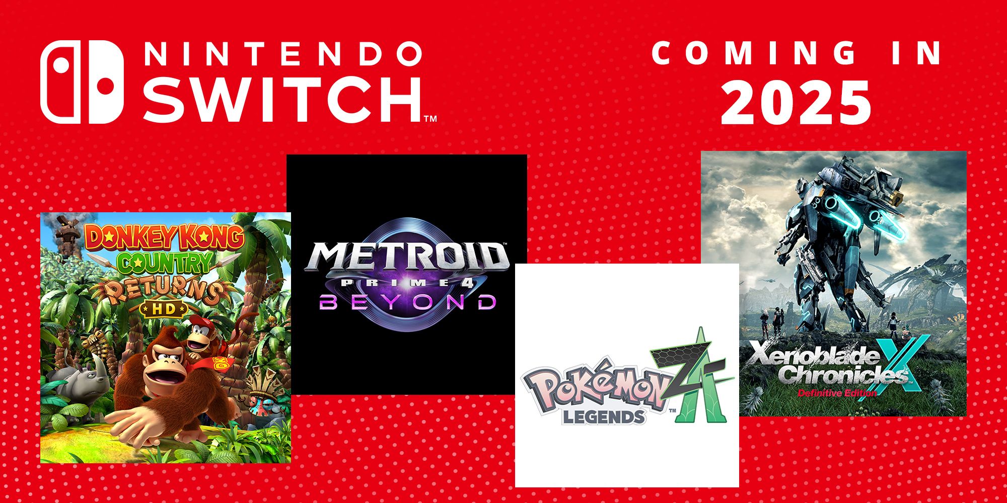 Nintendo Switch games coming in 2025