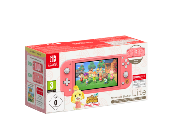 Nintendo Switch Lite – Animal Crossing: New Horizons Isabelle Aloha Edition